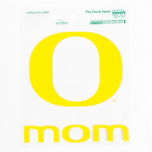 Classic Oregon O, Mom, Decal